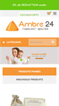 Mobile Screenshot of ambre24.com